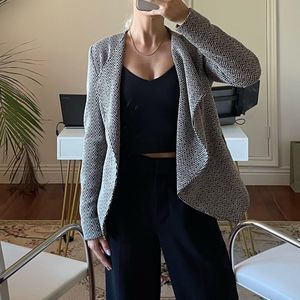 Black and white halogen jacket